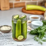 Ogórki z przyprawą gyros: przepis na idealną zalewę na zimę