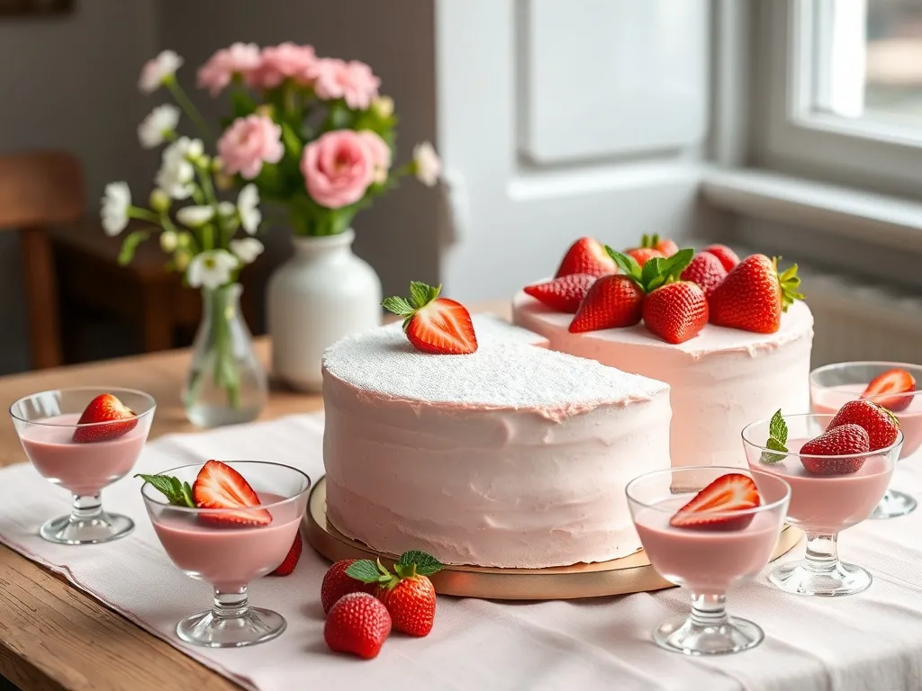 Ciasto z musem truskawkowym: przepis na pyszny deser na każdą okazję